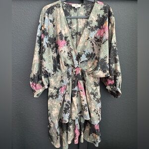 Entro smocked waist dress